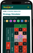 Strategy Tester Roulette77